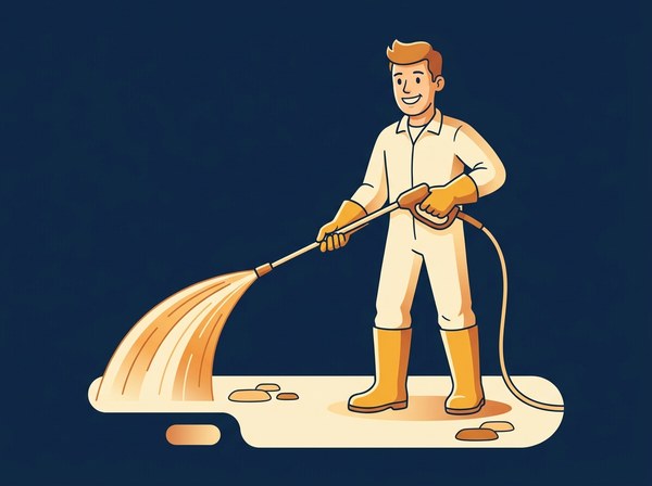 Pressure Washing illustration