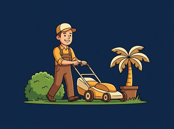 Landscaping illustration