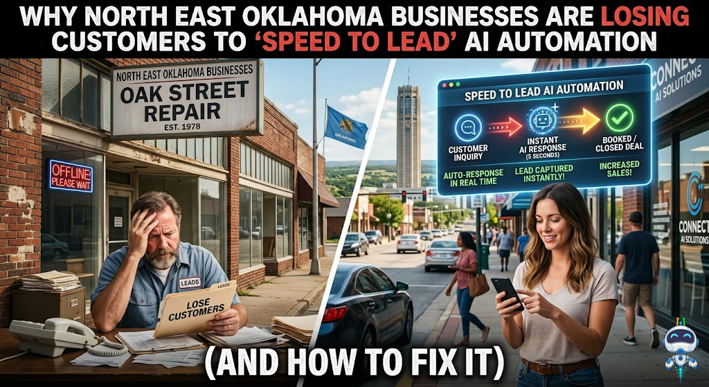 Why North East Oklahoma Businesses Are Losing Customers to "Speed to Lead" AI Automation (And How to Fix It)