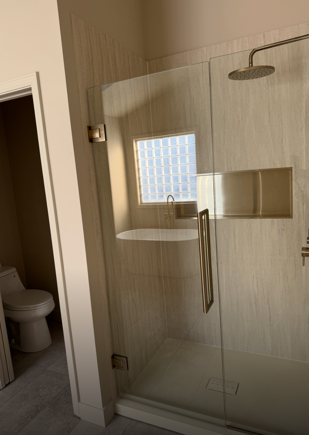 Newly remodeled bathroom by Ark Bath Co.