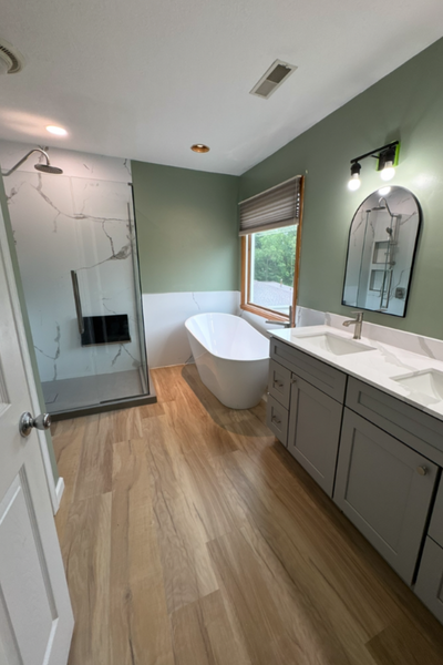 Ark Bath Co. bathroom remodel project