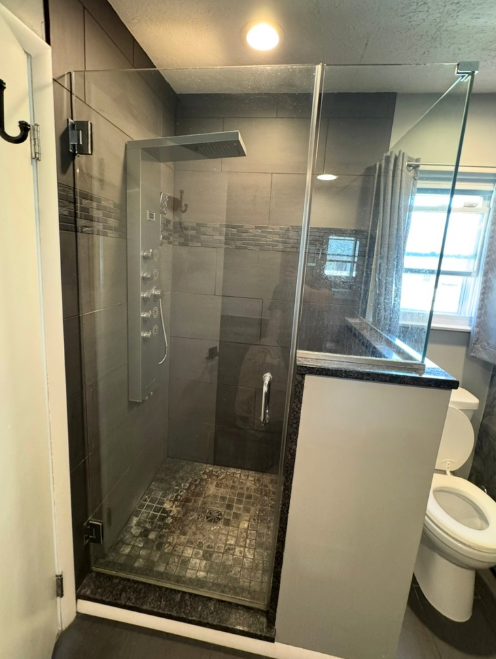 Before: original bathroom