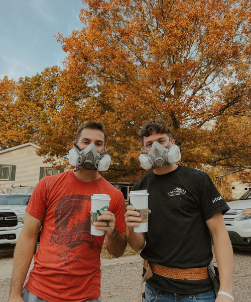 Ark Bath Co. crew on site
