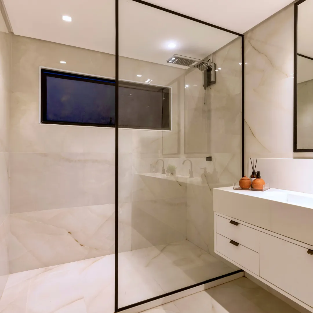 Ark Bath Co. shower installation project