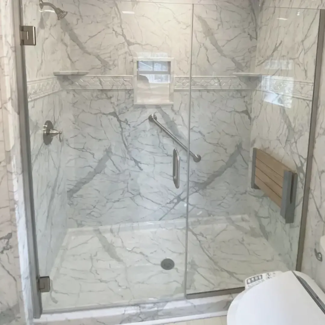 Ark Bath Co. tub to shower conversion project