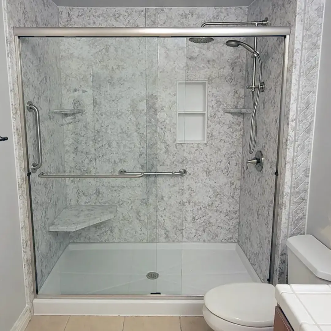 Ark Bath Co. tub to shower conversion project