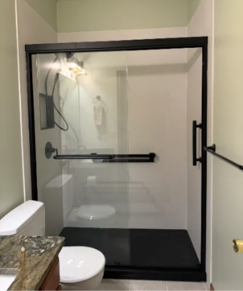 Tub to shower conversion by Ark Bath Co.