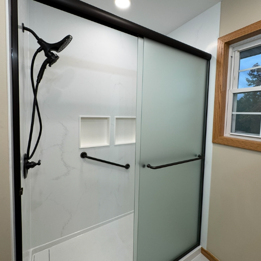 After: remodeled bathroom
