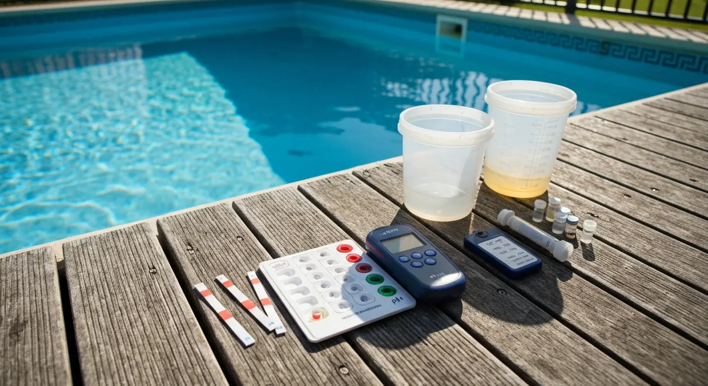 Water testing and chemical balancing