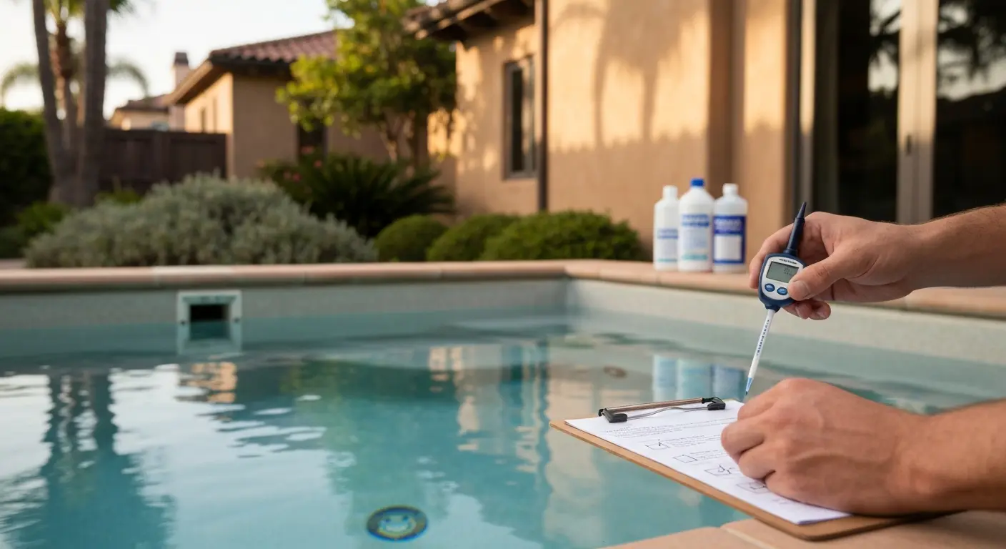Seasonal hot tub care
