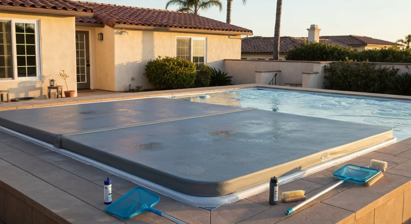 Thermal spa cover in Encinitas