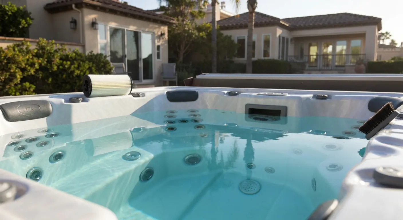 Hot tub maintenance in Oceanside