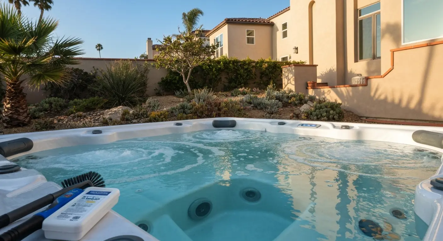 Hot tub service available throughout Encinitas and Cardiff