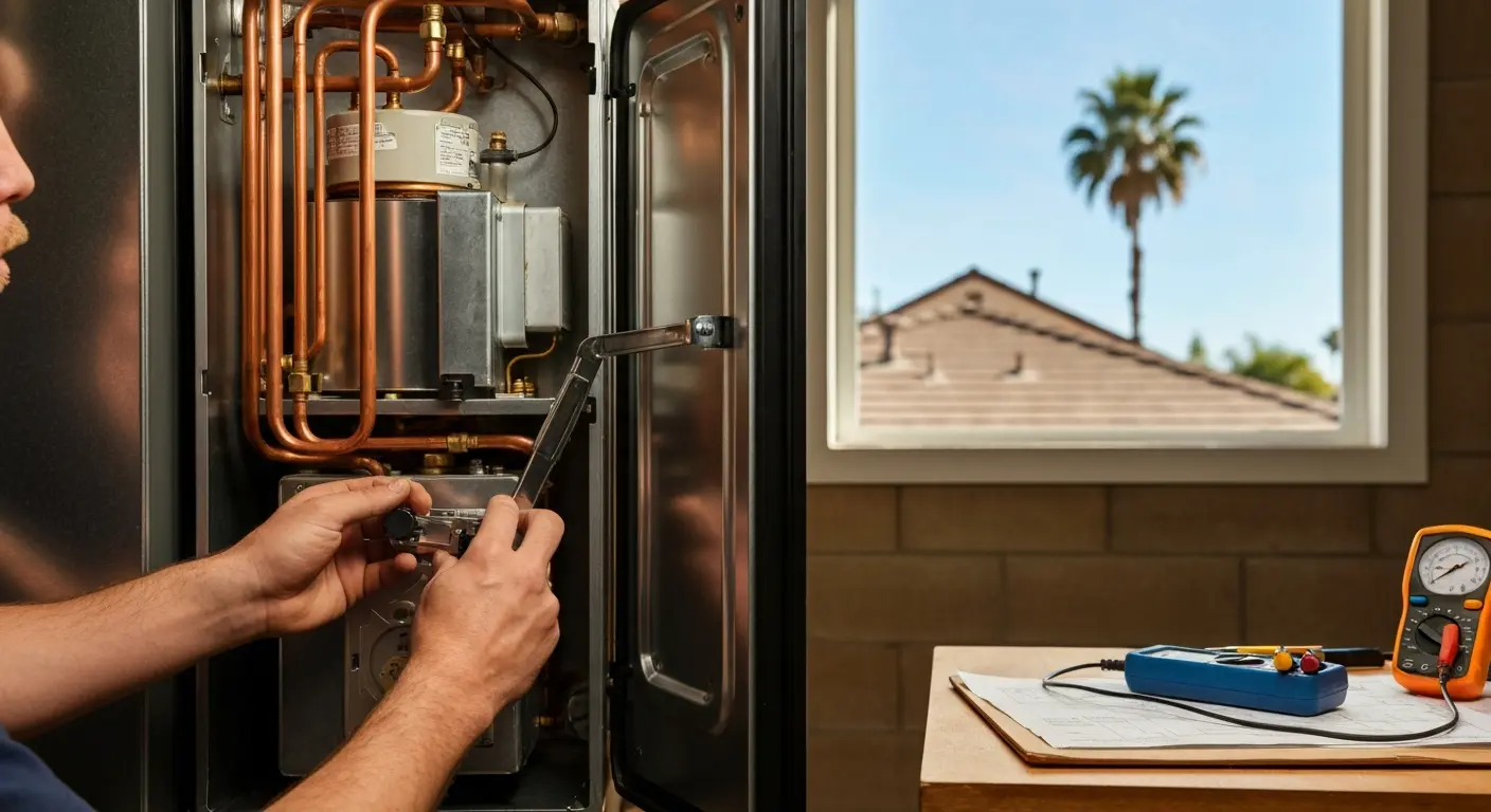 Heater repair service