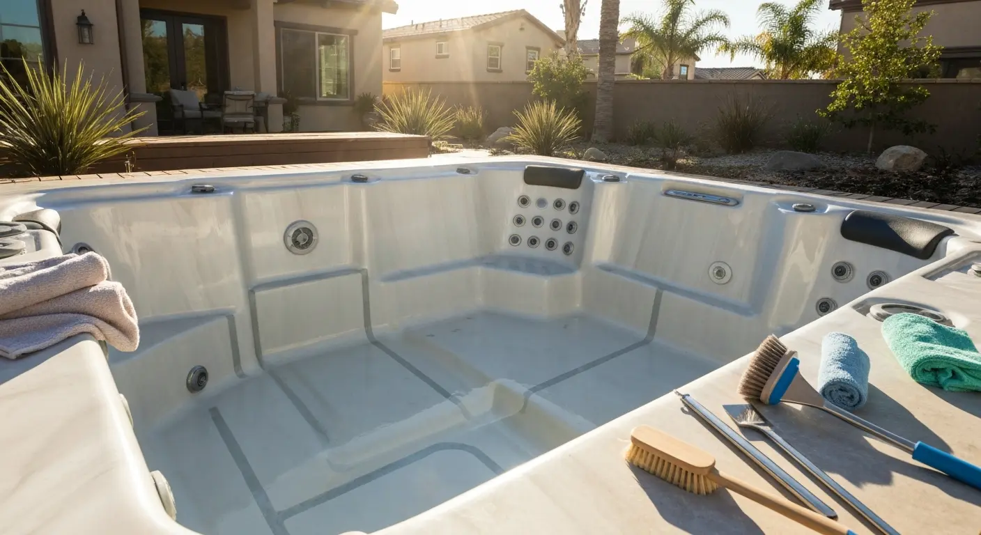 Drain, clean, and refill service