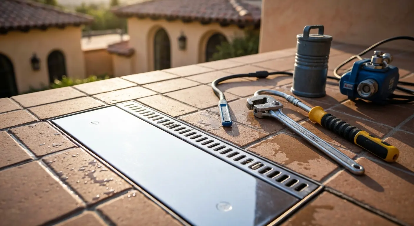 Drain and clean service