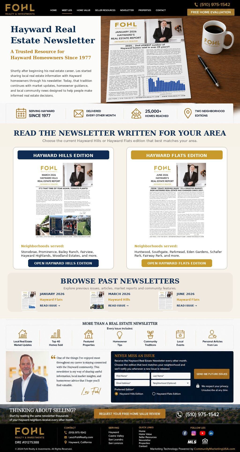 Hayward Real Estate Newsletter