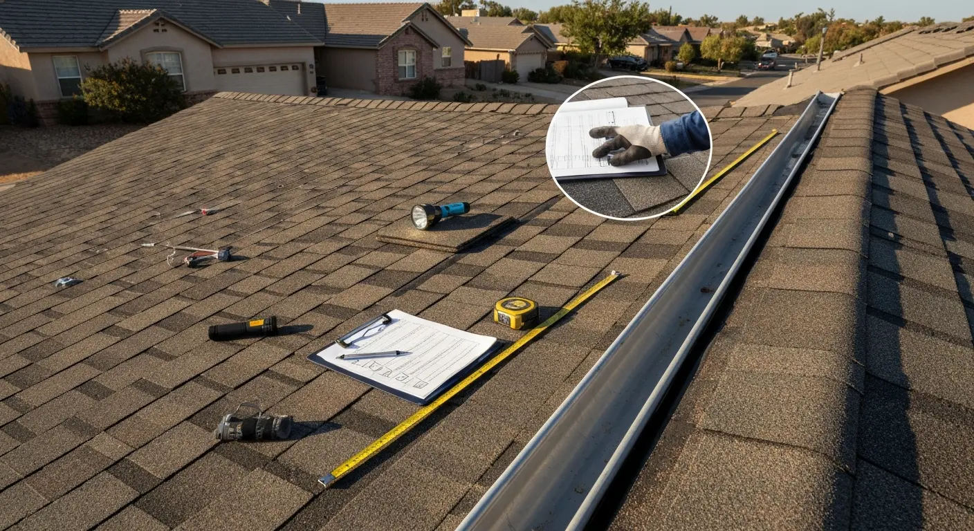 Roof maintenance and inspection services