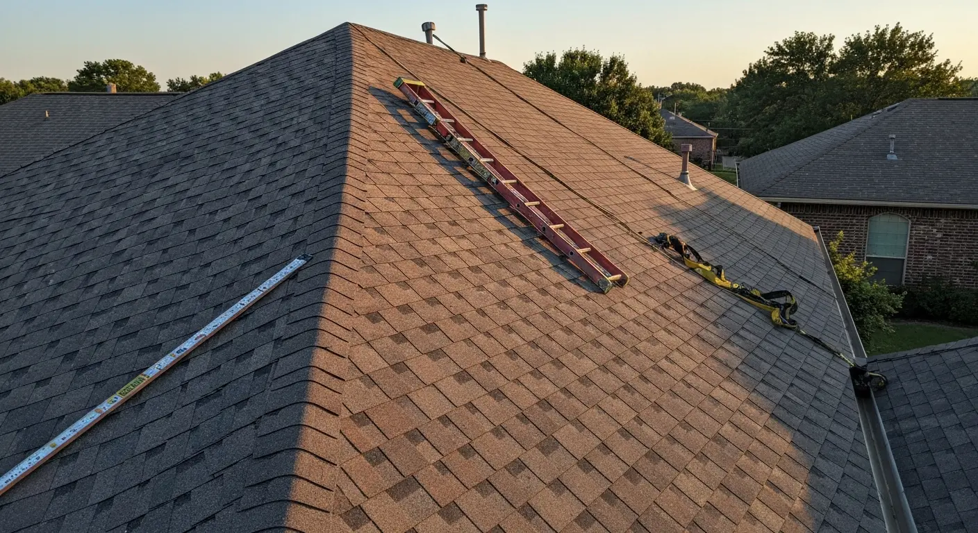 Residential roof restoration