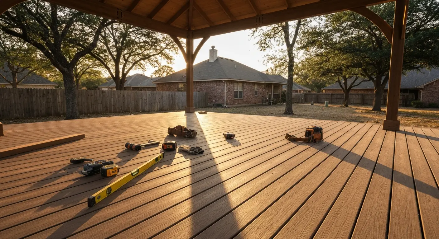 Gazebo construction project