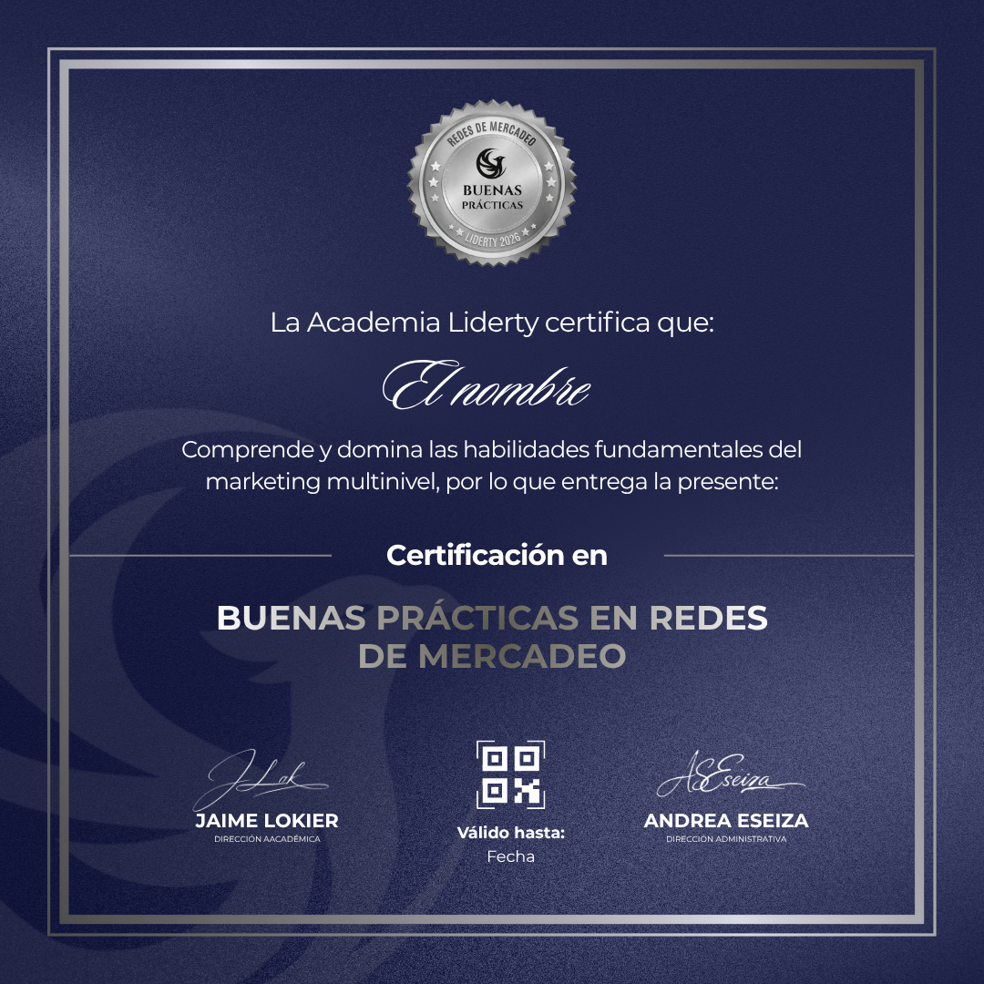 Certificado Buenas Prácticas