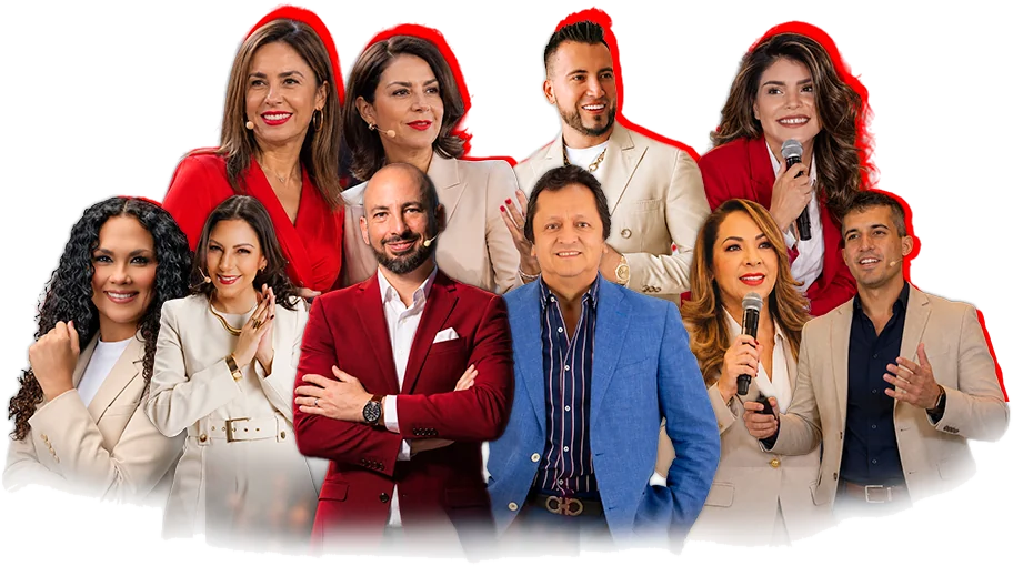 Los diez ponentes de la Cumbre de L&iacute;deres 2026 juntos en un mismo encuadre.