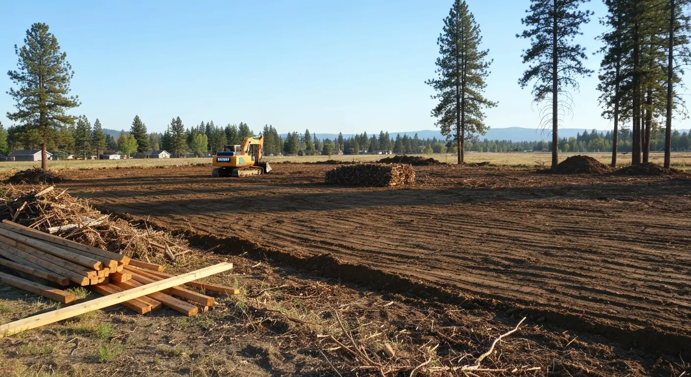 Land clearing for development