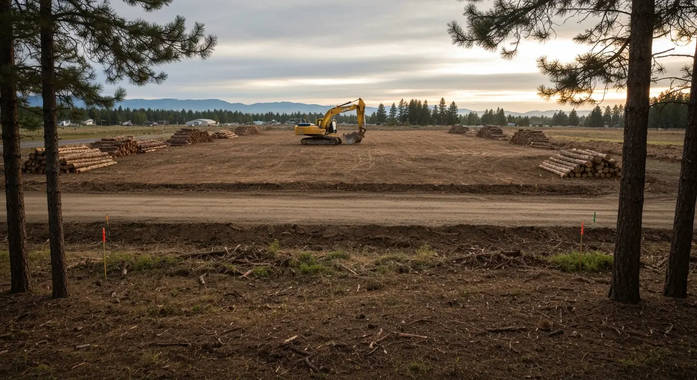 Commercial site clearing