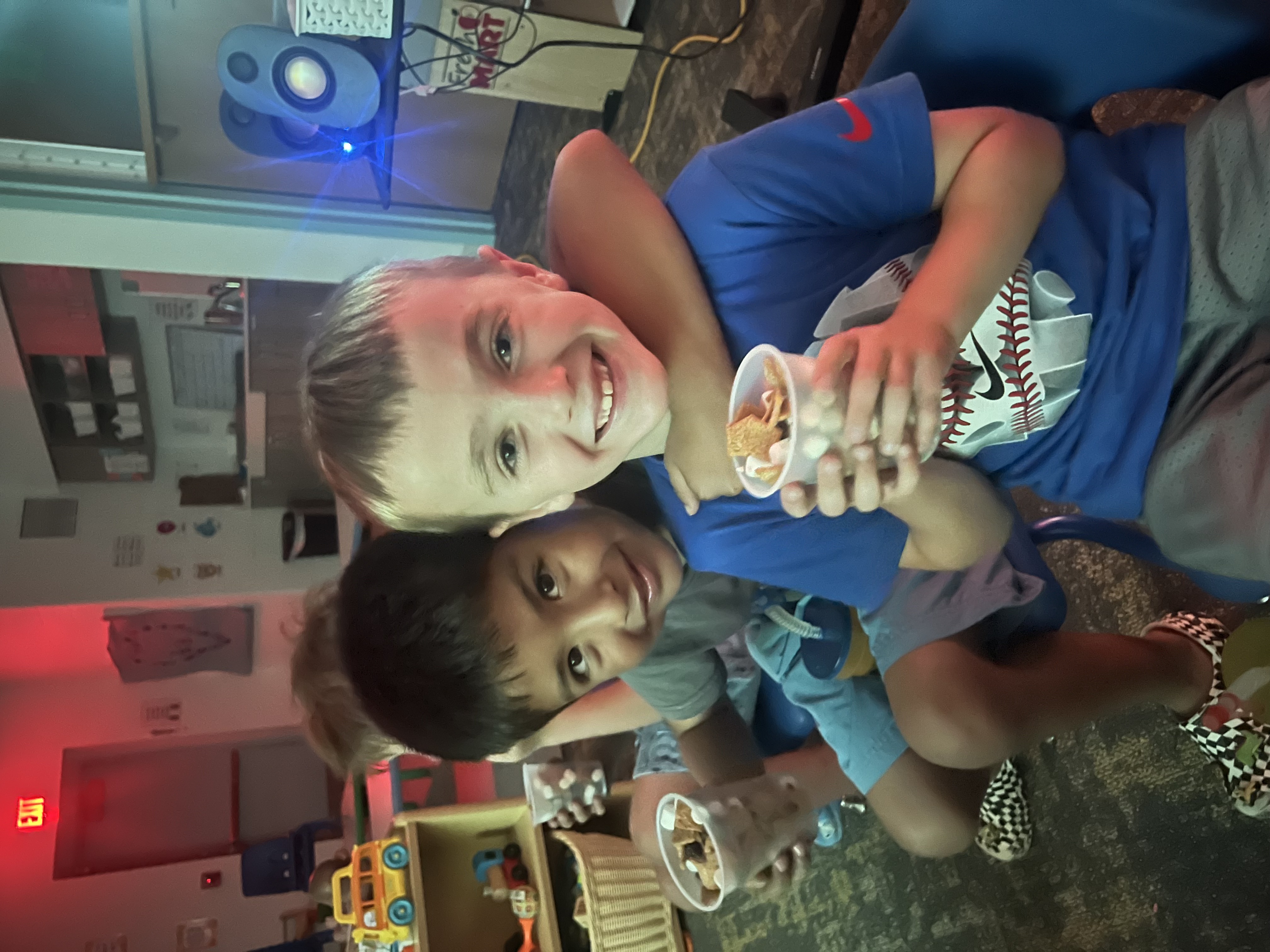 Children enjoying a supervised evening at Bright Minds Academy