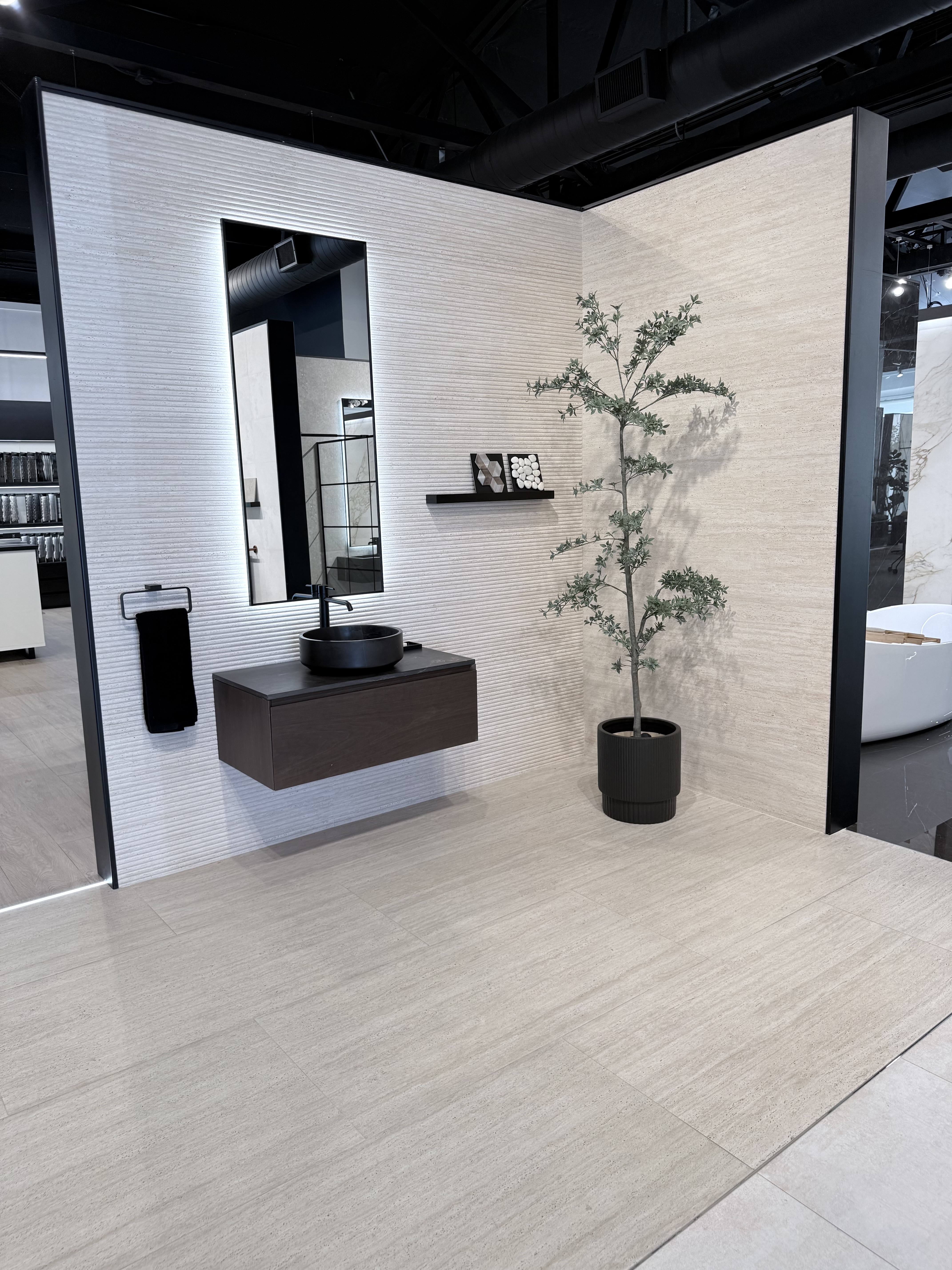 Amirian Home showroom — kitchen vignettes