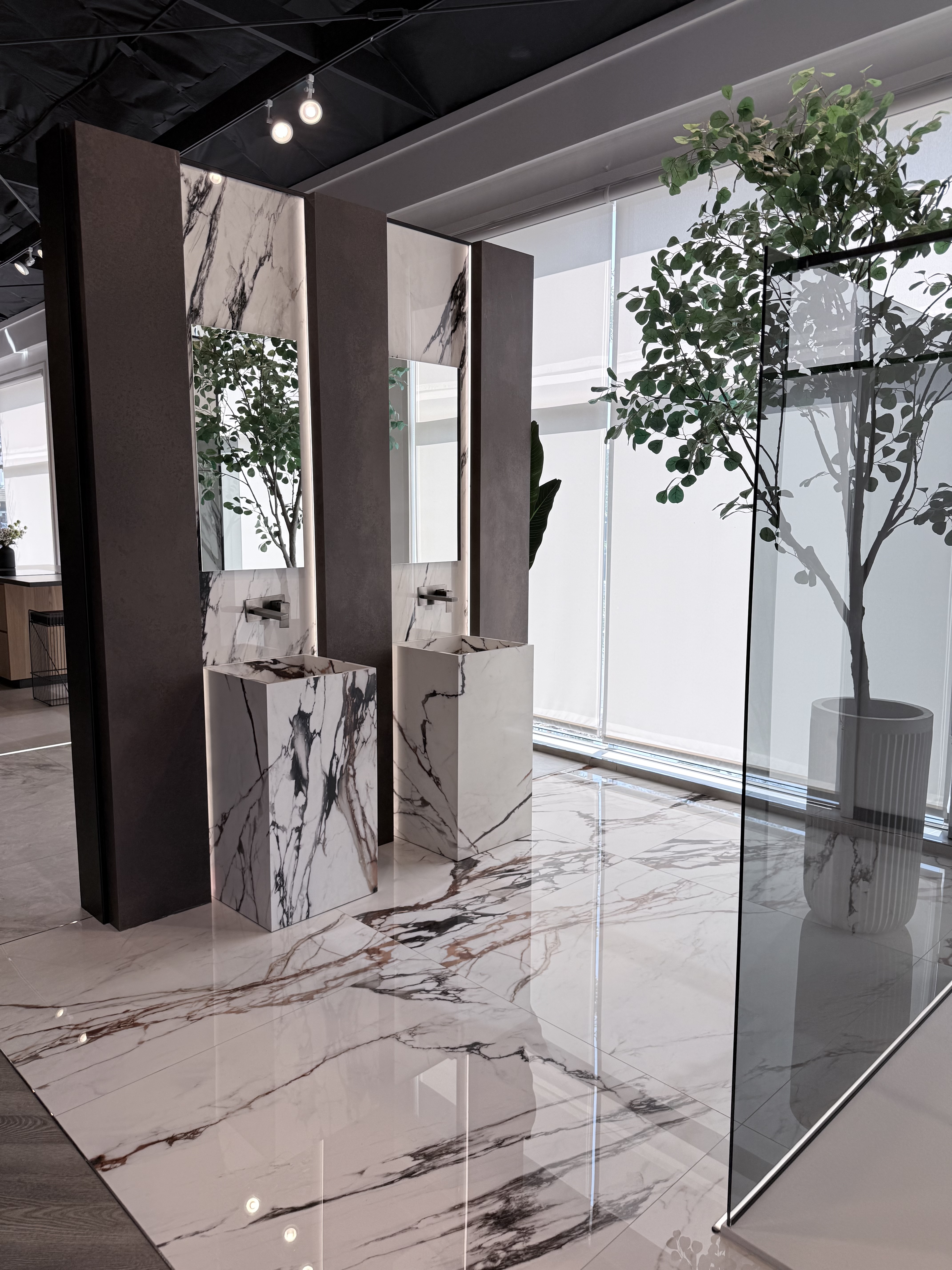 Amirian Home showroom — European porcelain