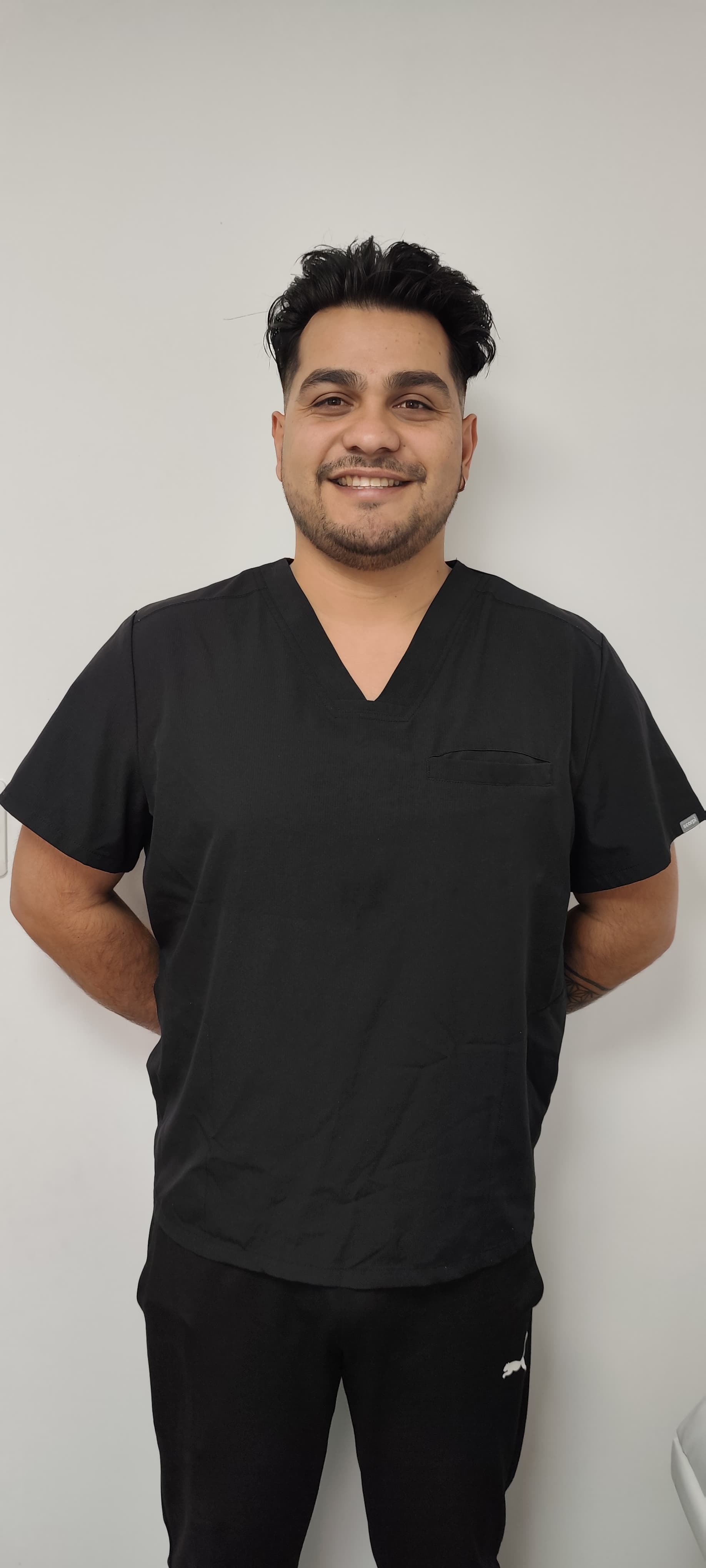 Diego Alfaro, kinesiólogo Reintegro