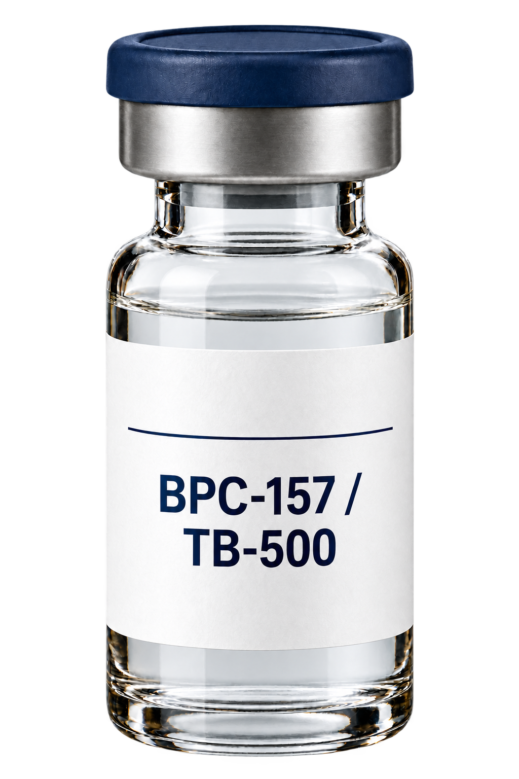 BPC-157/TB-500 vial illustration; packaging may vary
