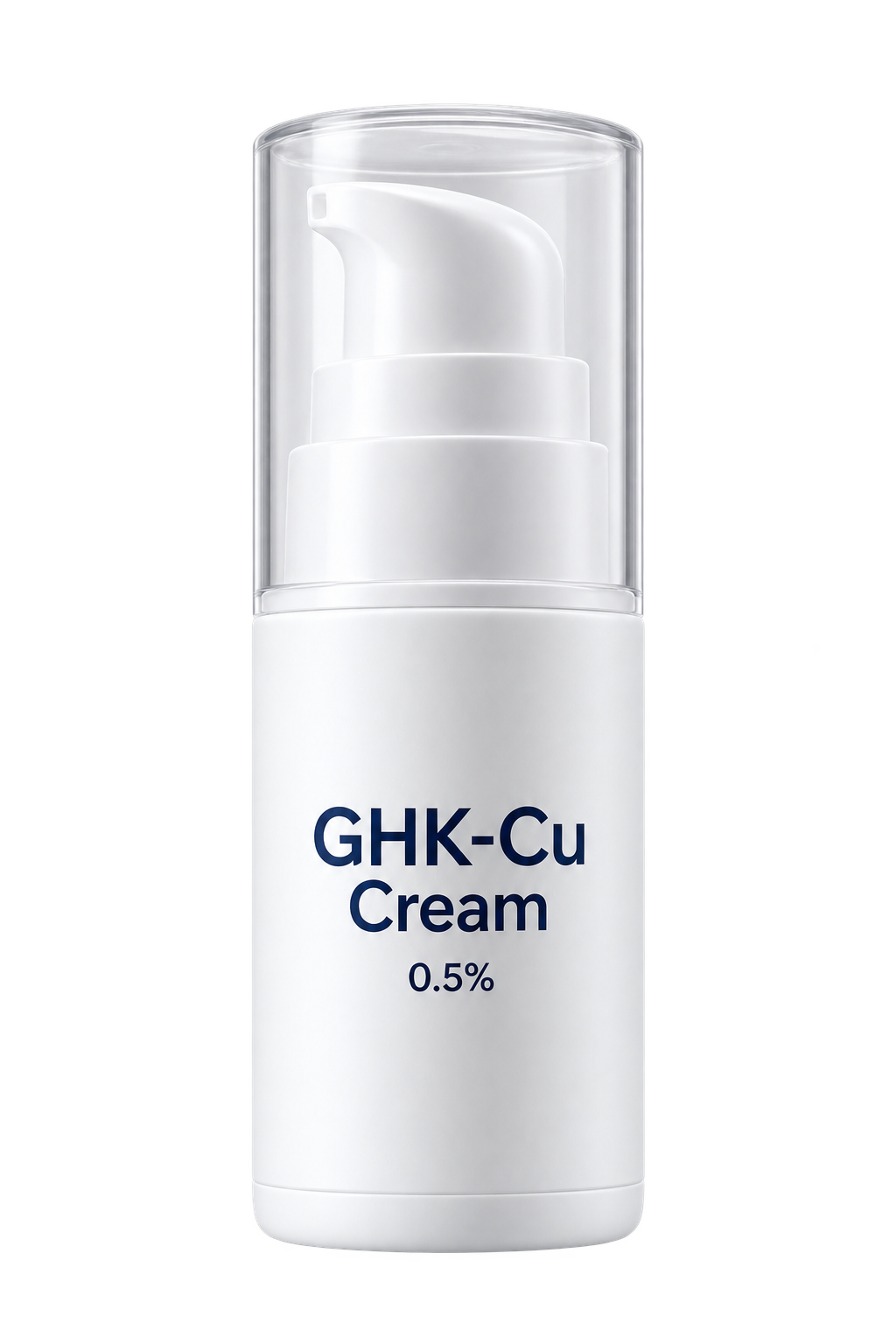 GHK-Cu Cream pump illustration; packaging may vary