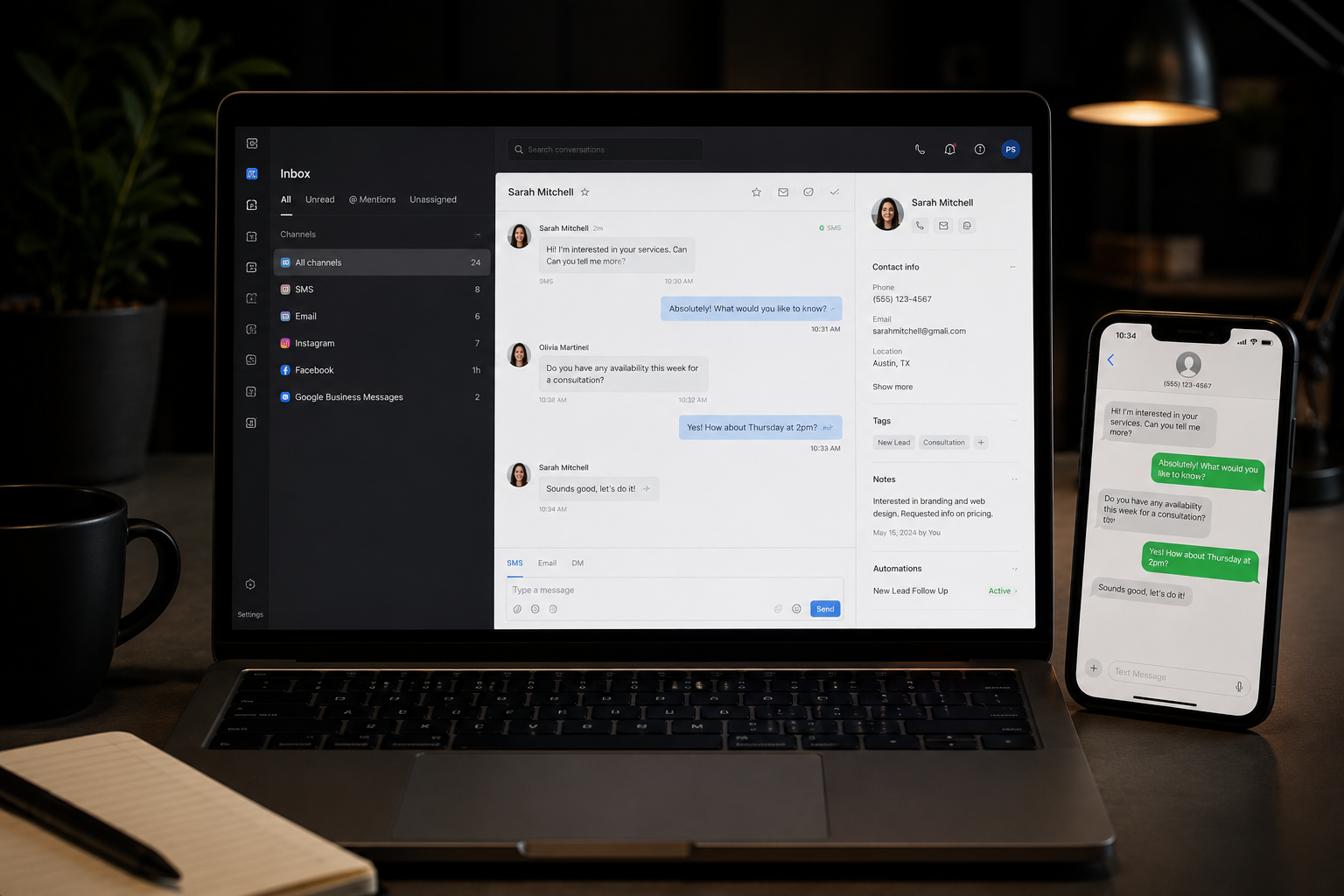 Multi-Channel Communications