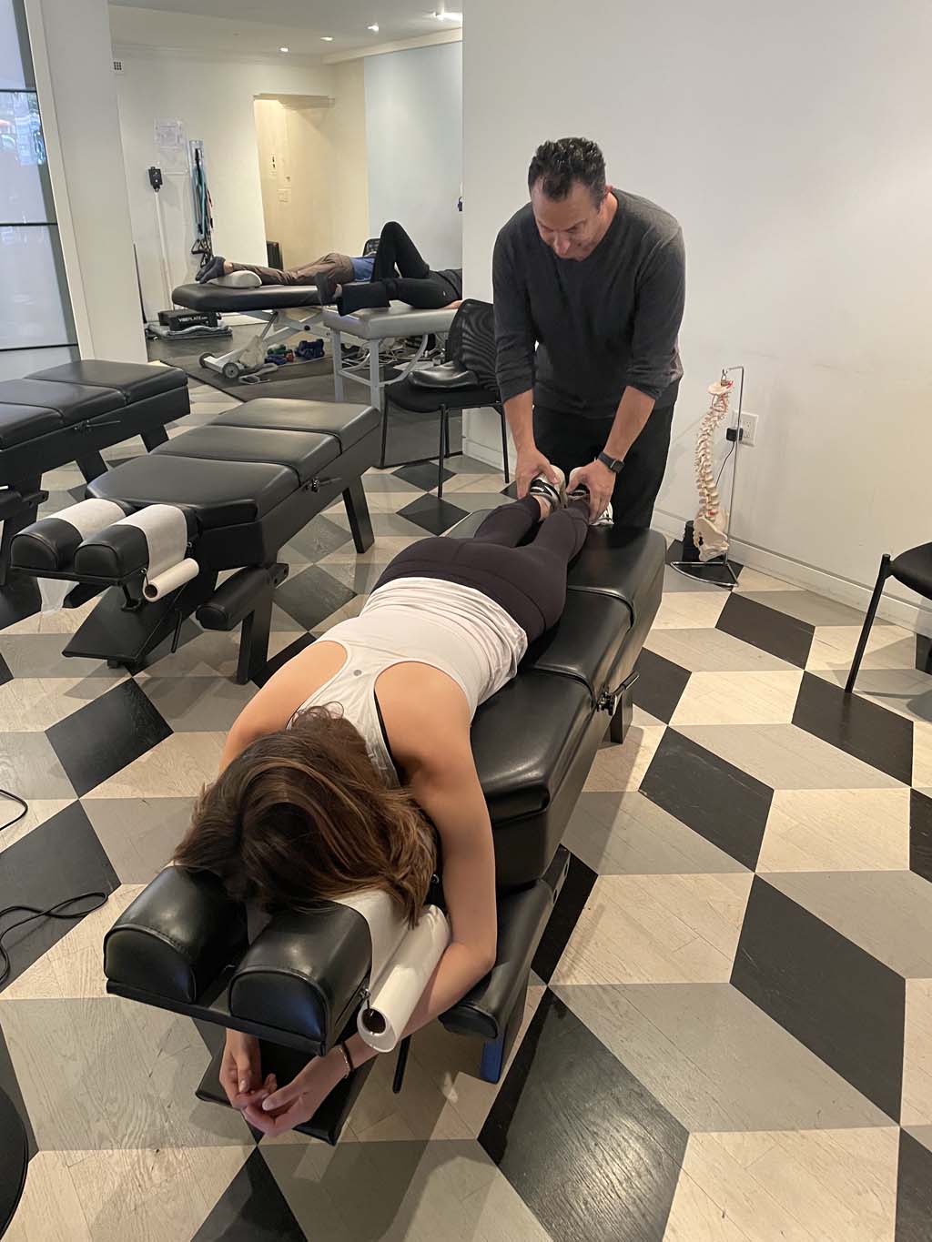 Chiropractic posture and movement assessment