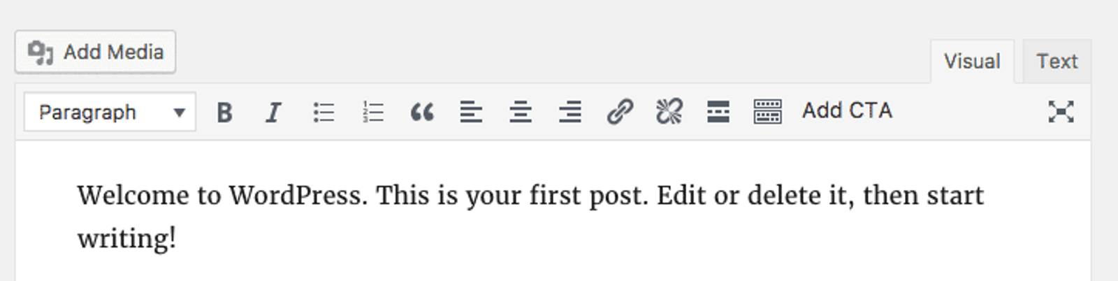 Add CTA Button
