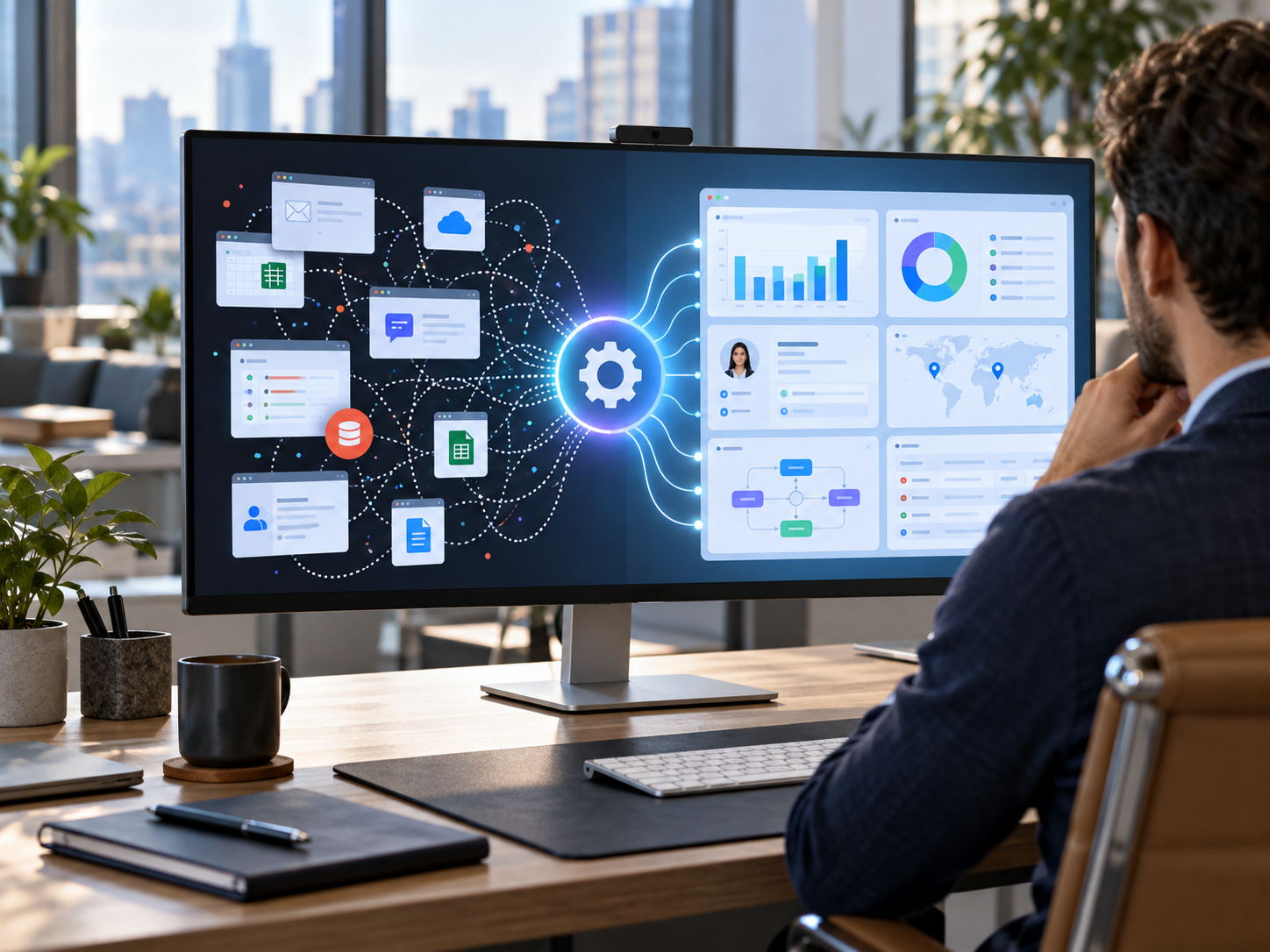 custom software being used