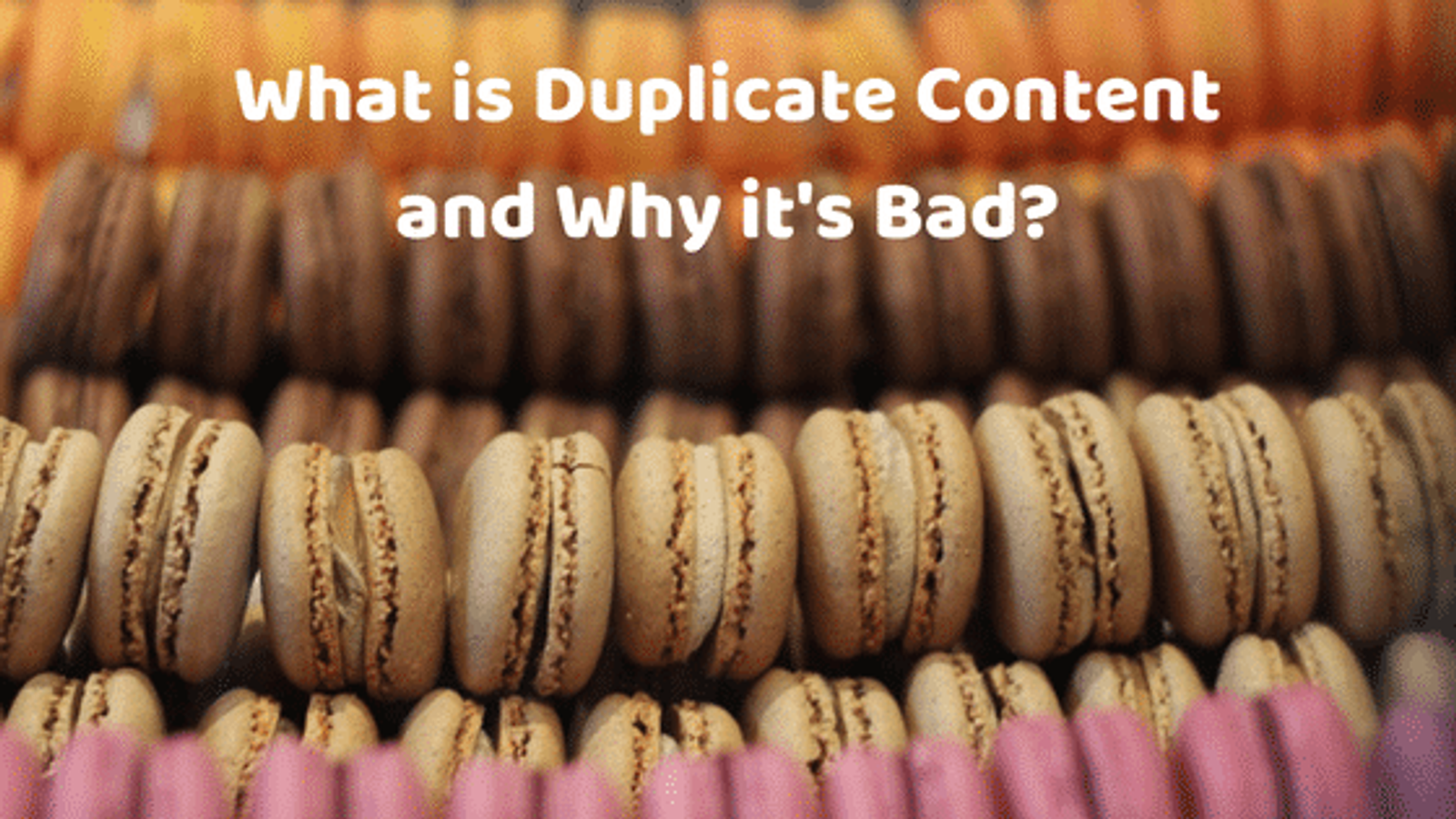 What is Duplicate Content and Why's it Bad?