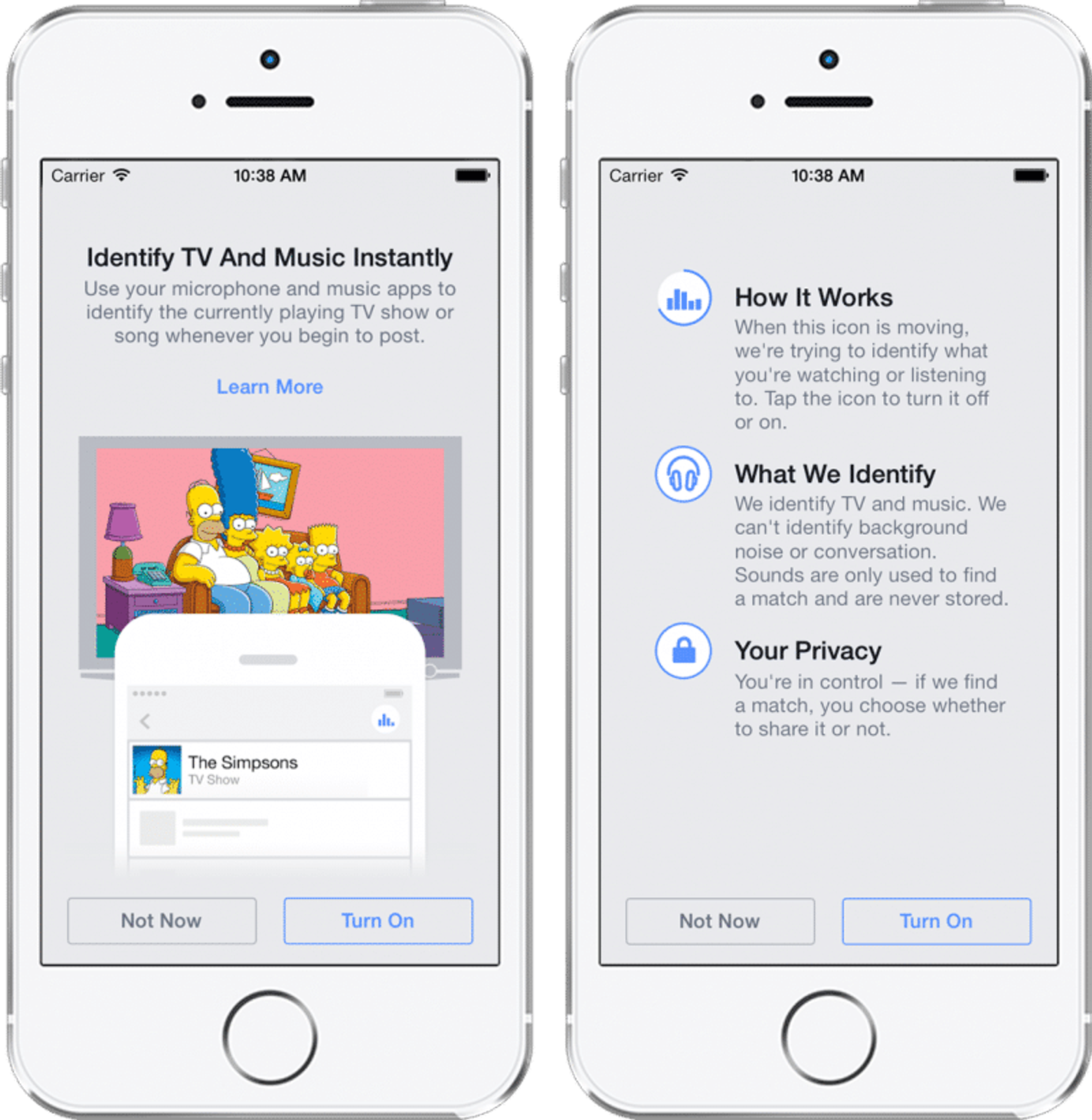 New Way To Share And Discover Music, TV & Movies on Facebook
