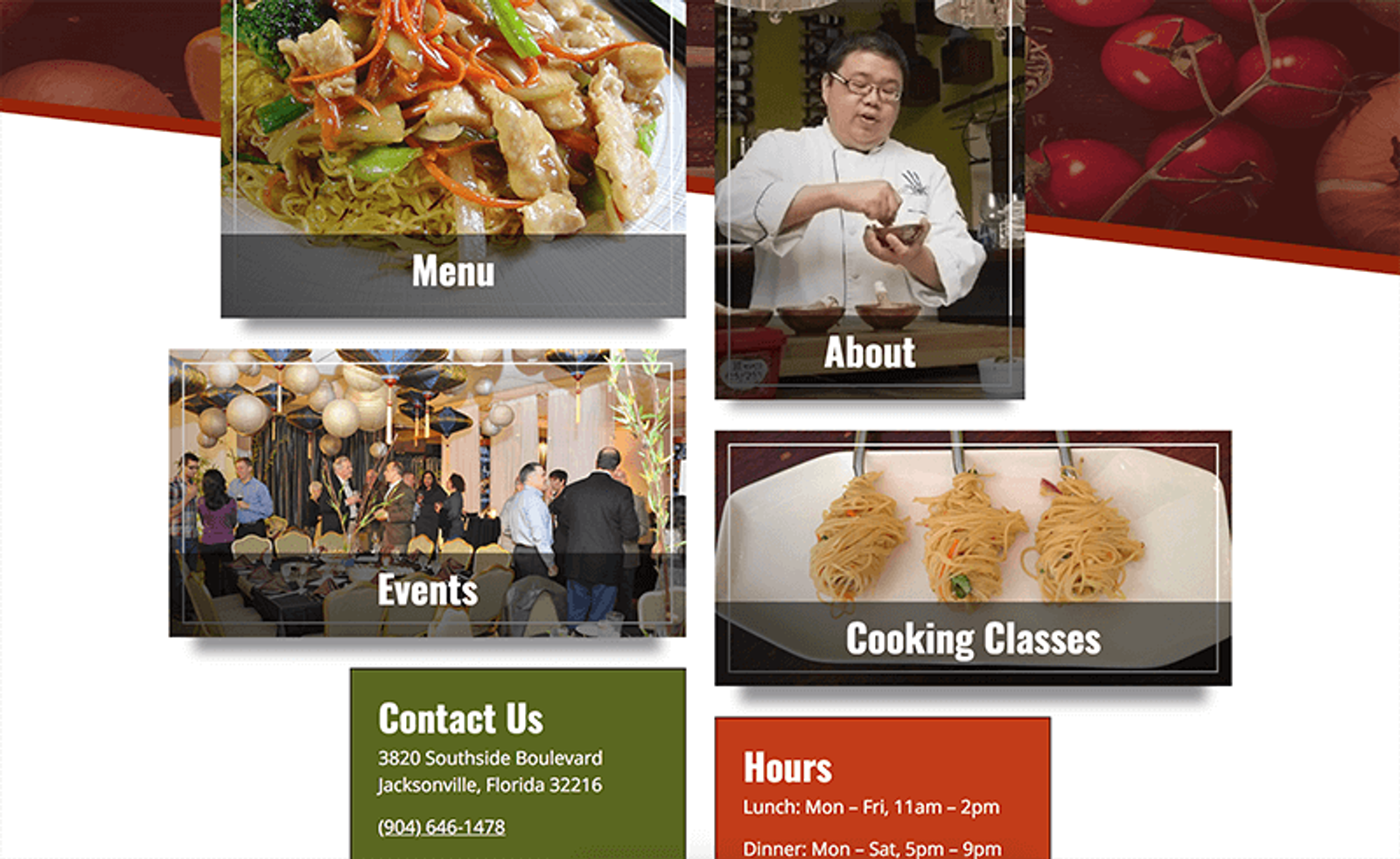 Grid layout example