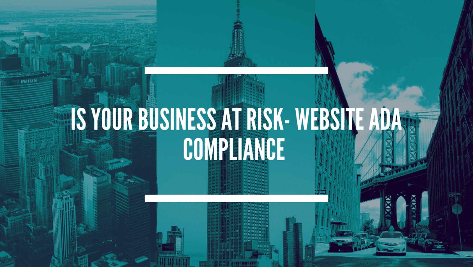 Is Your Business at Risk: Website ADA Compliance