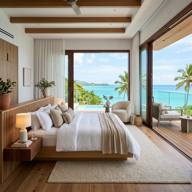 Luxurious master bedroom