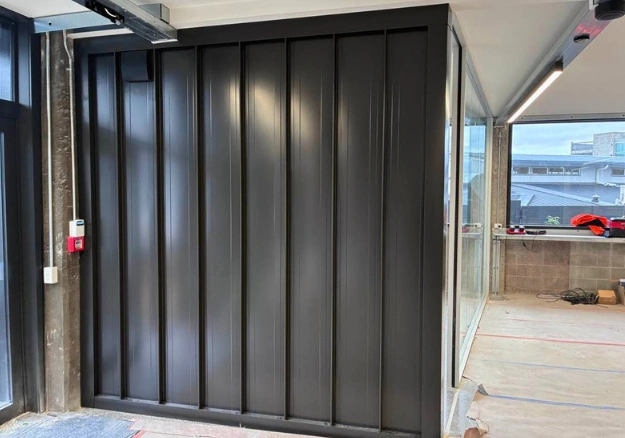 Commercial roofing and wall cladding project in Auckland