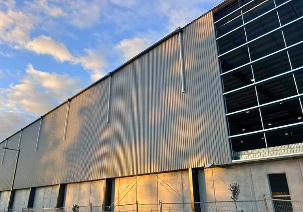 Commercial wall cladding installation by Auckland roofing specialists