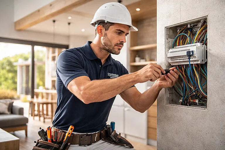 Electrical installation and wiring work in Marbella: routing, cabling and project completion