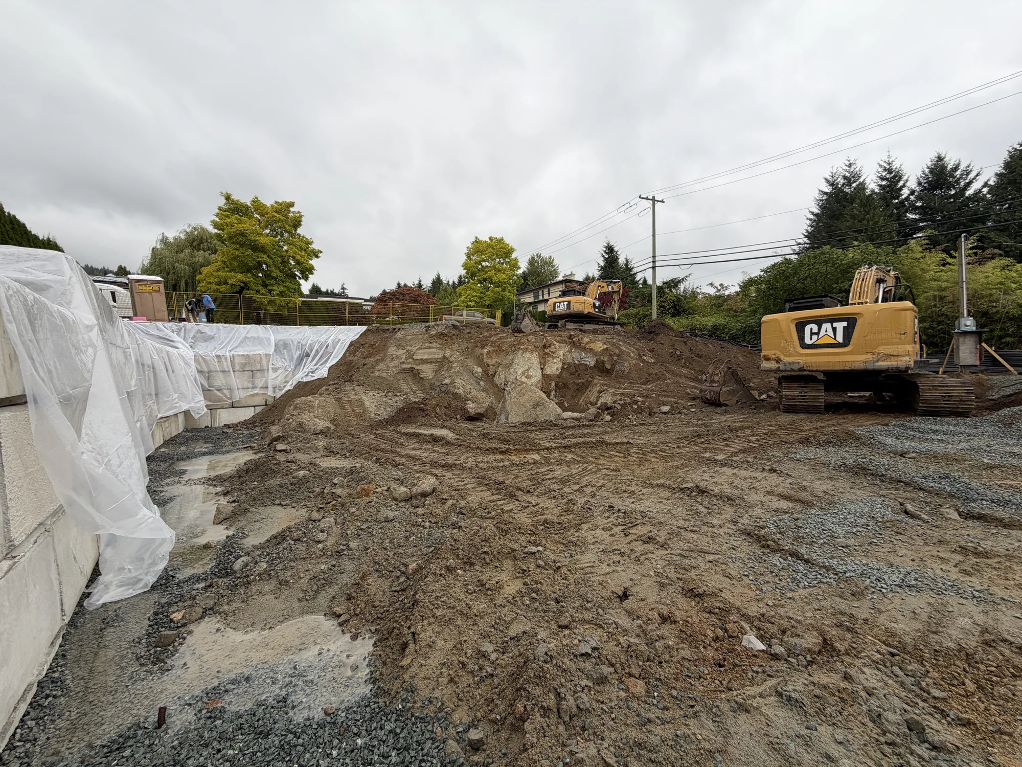 Site grading and excavation in Richmond BC