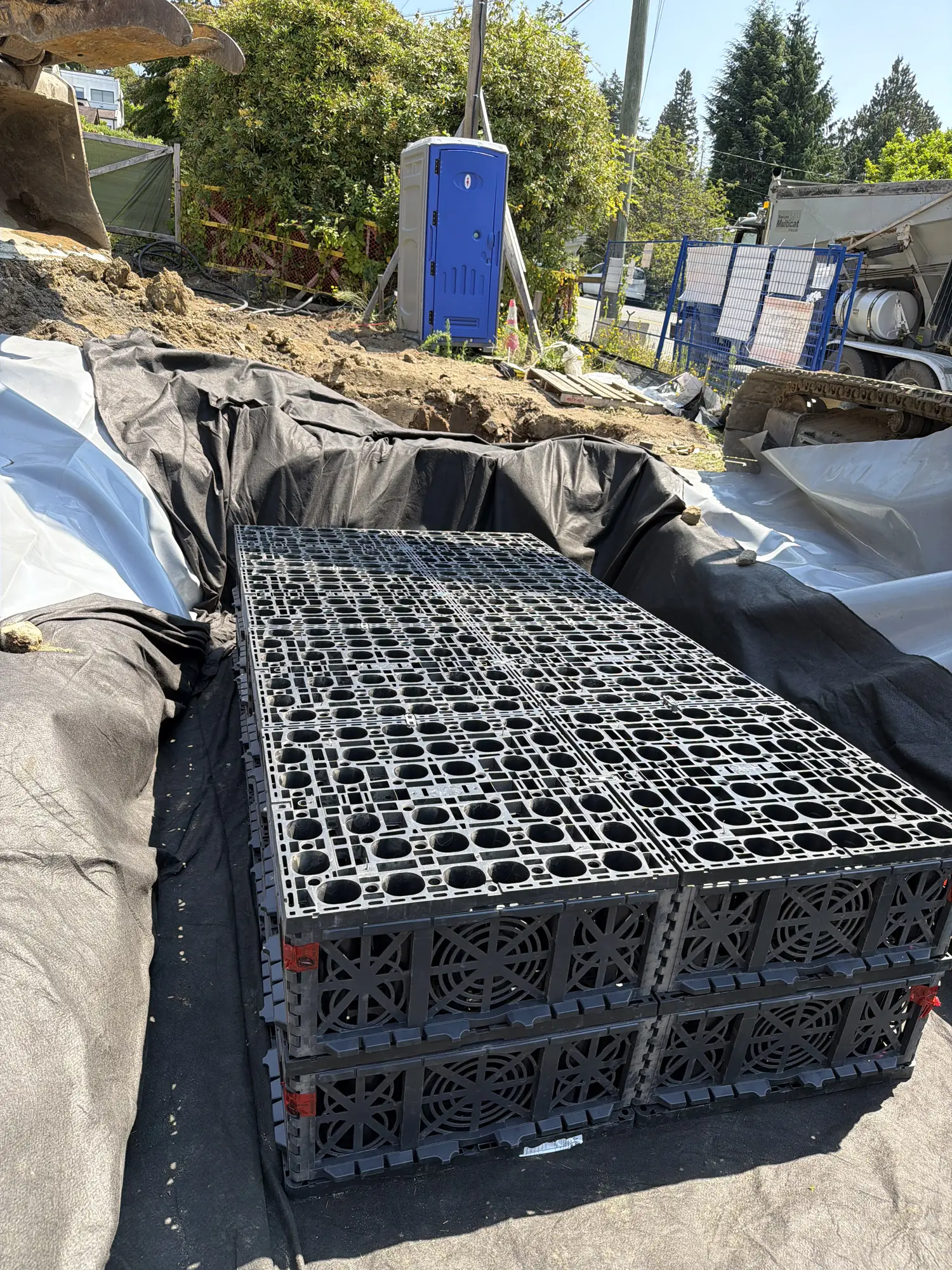 Underground utility layout and inspection in Burnaby BC