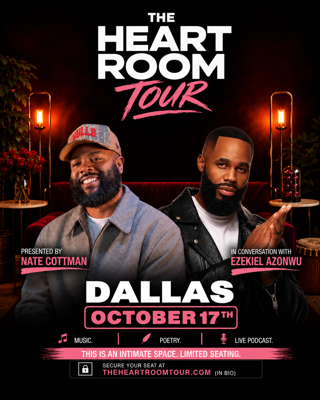 The Heart Room Tour Dallas October 17, 2026