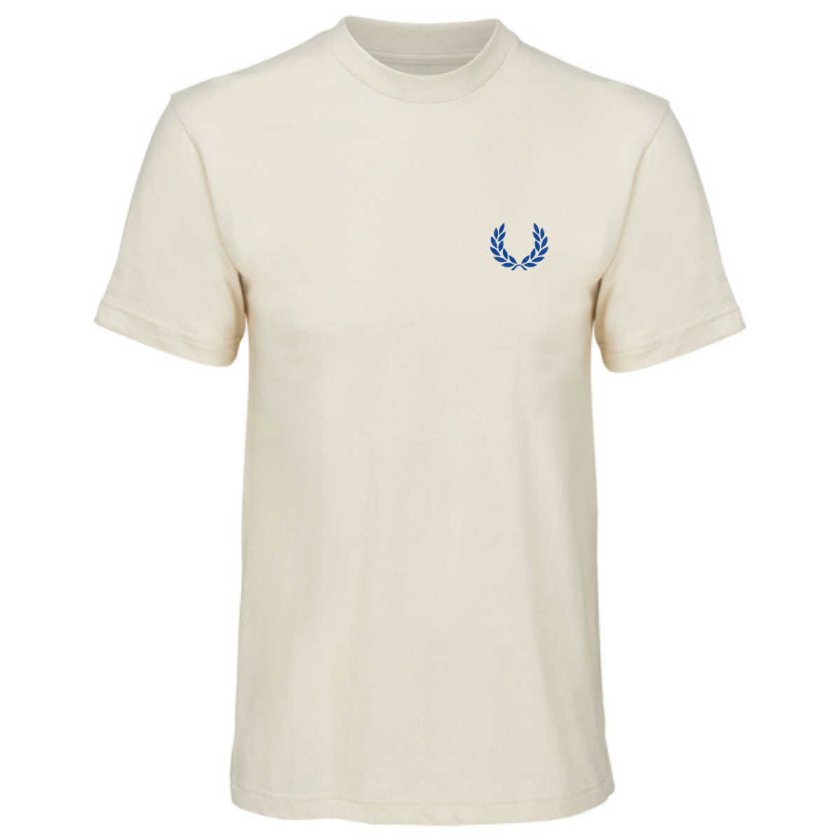 Unisex vinted shirt de Waag-Natural, voorkant
